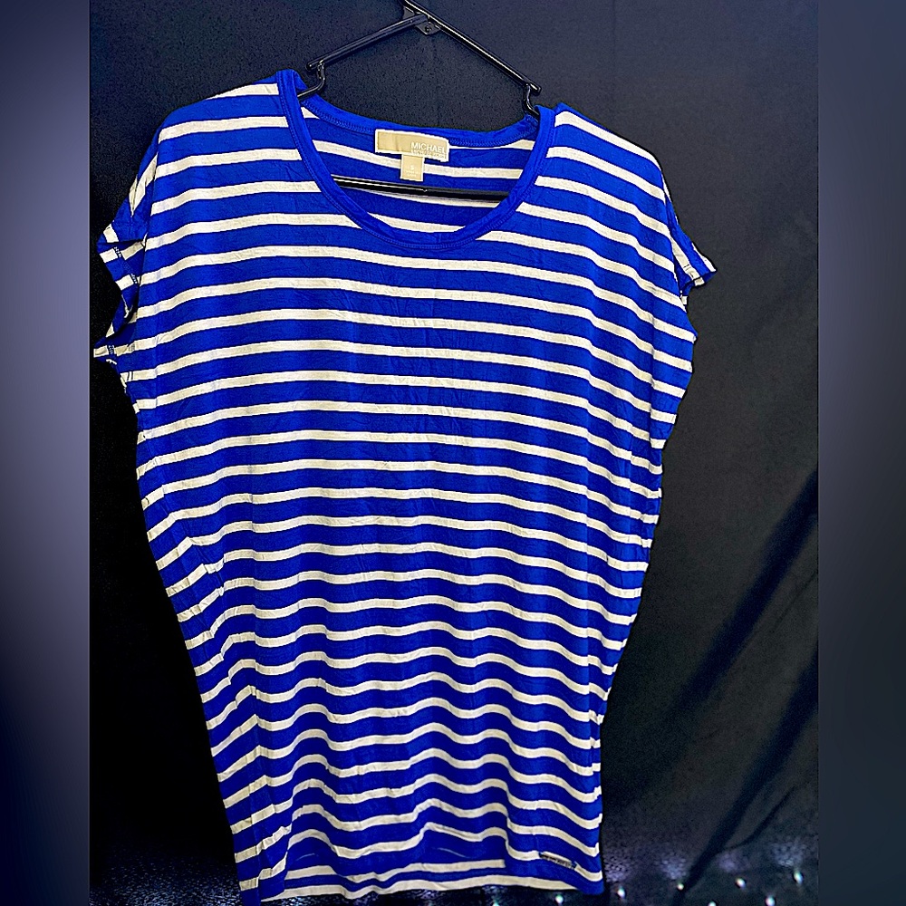 “Michael Kors” Striped short sleeve casual tee, S
